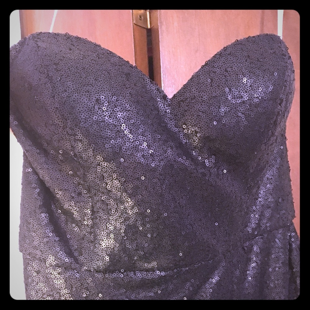 Black bridesmaid dress. Only worn once!